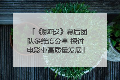 《哪吒2》幕后团队多维度分享 探讨电影业高质量发展