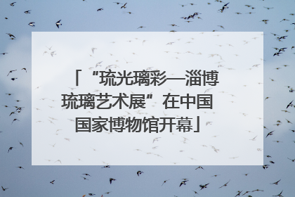“琉光璃彩—淄博琉璃艺术展”在中国国家博物馆开幕