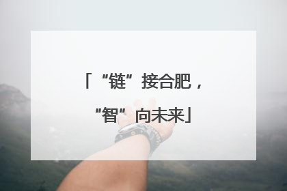 “链”接合肥，“智”向未来