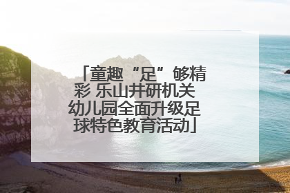 童趣“足”够精彩 乐山井研机关幼儿园全面升级足球特色教育活动
