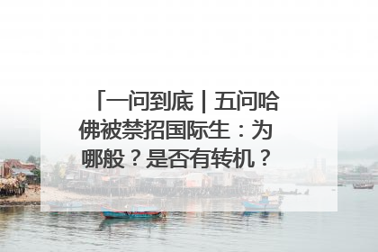 一问到底｜五问哈佛被禁招国际生：为哪般？是否有转机？学生怎么办？