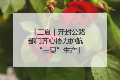 三夏｜开封公路部门齐心协力护航“三夏”生产