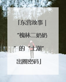 东营故事｜“槐林二奶奶”的“土潮”出圈密码