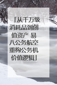 从千万级消耗品到创值资产 易八公务航空重构公务机价值逻辑