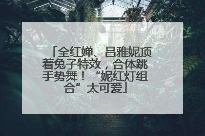 全红婵、昌雅妮顶着兔子特效，合体跳手势舞！“妮红灯组合”太可爱