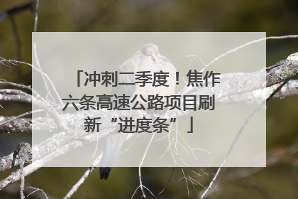 冲刺二季度！焦作六条高速公路项目刷新“进度条”