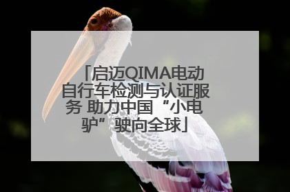 启迈QIMA电动自行车检测与认证服务 助力中国“小电驴”驶向全球
