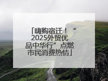 嗨购宿迁！“2025外贸优品中华行”点燃市民消费热情