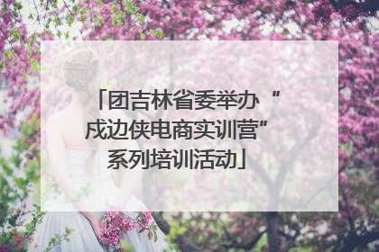 团吉林省委举办“戍边侠电商实训营”系列培训活动