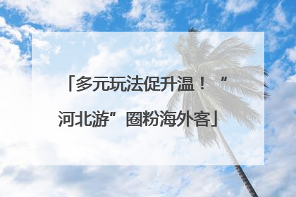 多元玩法促升温！“河北游”圈粉海外客