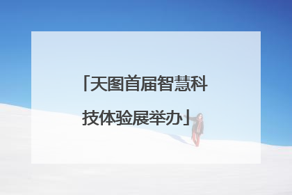 天图首届智慧科技体验展举办