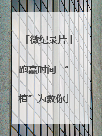 微纪录片丨跑赢时间 “植”为救你