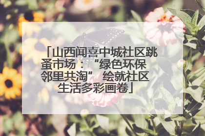 山西闻喜中城社区跳蚤市场：“绿色环保 邻里共淘” 绘就社区生活多彩画卷