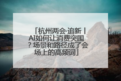 杭州两会·追新丨AI如何让消费突围？场景和路径成了会场上的高频词