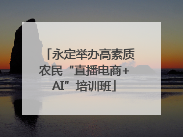 永定举办高素质农民“直播电商+AI”培训班
