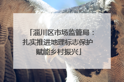 淄川区市场监管局：扎实推进地理标志保护 赋能乡村振兴
