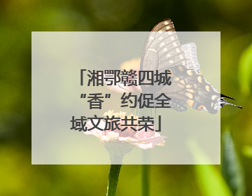 湘鄂赣四城“香”约促全域文旅共荣