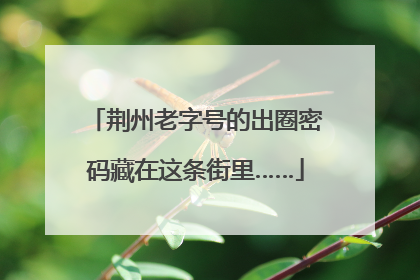 荆州老字号的出圈密码藏在这条街里……