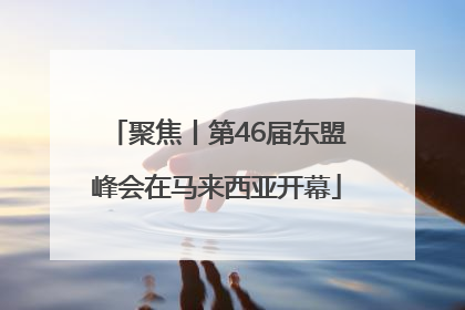 聚焦丨第46届东盟峰会在马来西亚开幕