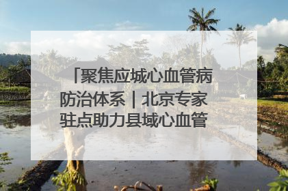 聚焦应城心血管病防治体系｜北京专家驻点助力县域心血管诊疗技术突破