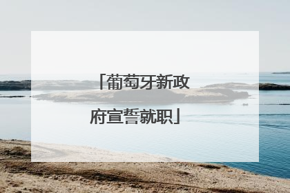 葡萄牙新政府宣誓就职