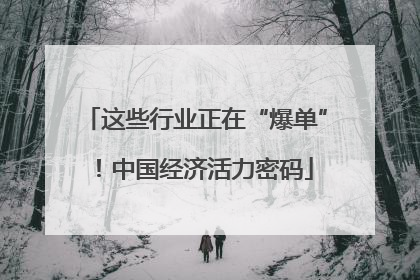 这些行业正在“爆单”！中国经济活力密码