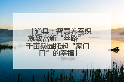 道县：智慧养蚕织就致富新“丝路” 千亩桑园托起“家门口”的幸福