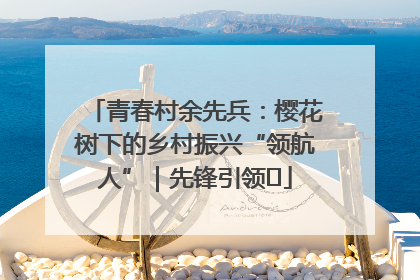 青春村余先兵：樱花树下的乡村振兴“领航人”｜先锋引领⑪
