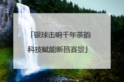 银球击响千年茶韵 科技赋能新昌赛景