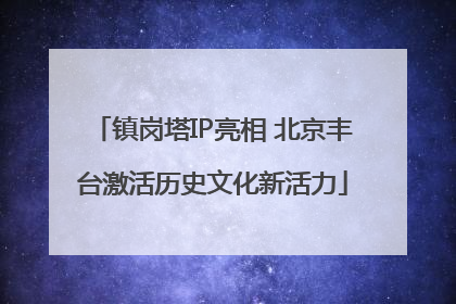 镇岗塔IP亮相 北京丰台激活历史文化新活力