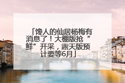 馋人的仙居杨梅有消息了！大棚版抢“鲜”开采，露天版预计要等6月