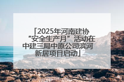 2025年河南建协“安全生产月”活动在中建三局中原公司滨河新居项目启动