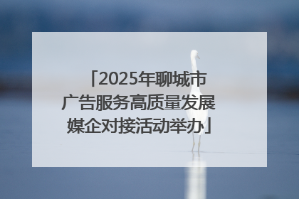 2025年聊城市广告服务高质量发展媒企对接活动举办