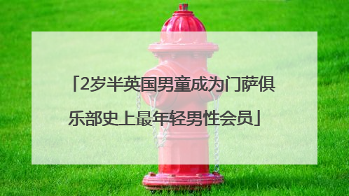 2岁半英国男童成为门萨俱乐部史上最年轻男性会员