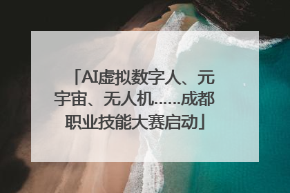 AI虚拟数字人、元宇宙、无人机……成都职业技能大赛启动