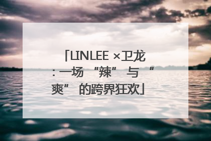 LINLEE ×卫龙：一场 “辣” 与 “爽” 的跨界狂欢
